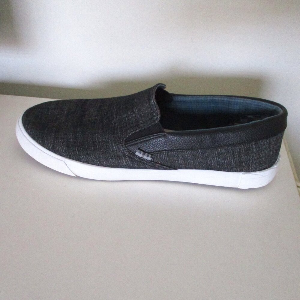 Ben Sherman Mens Gray Tweed Slip-on Casual Loafer - Size 11M